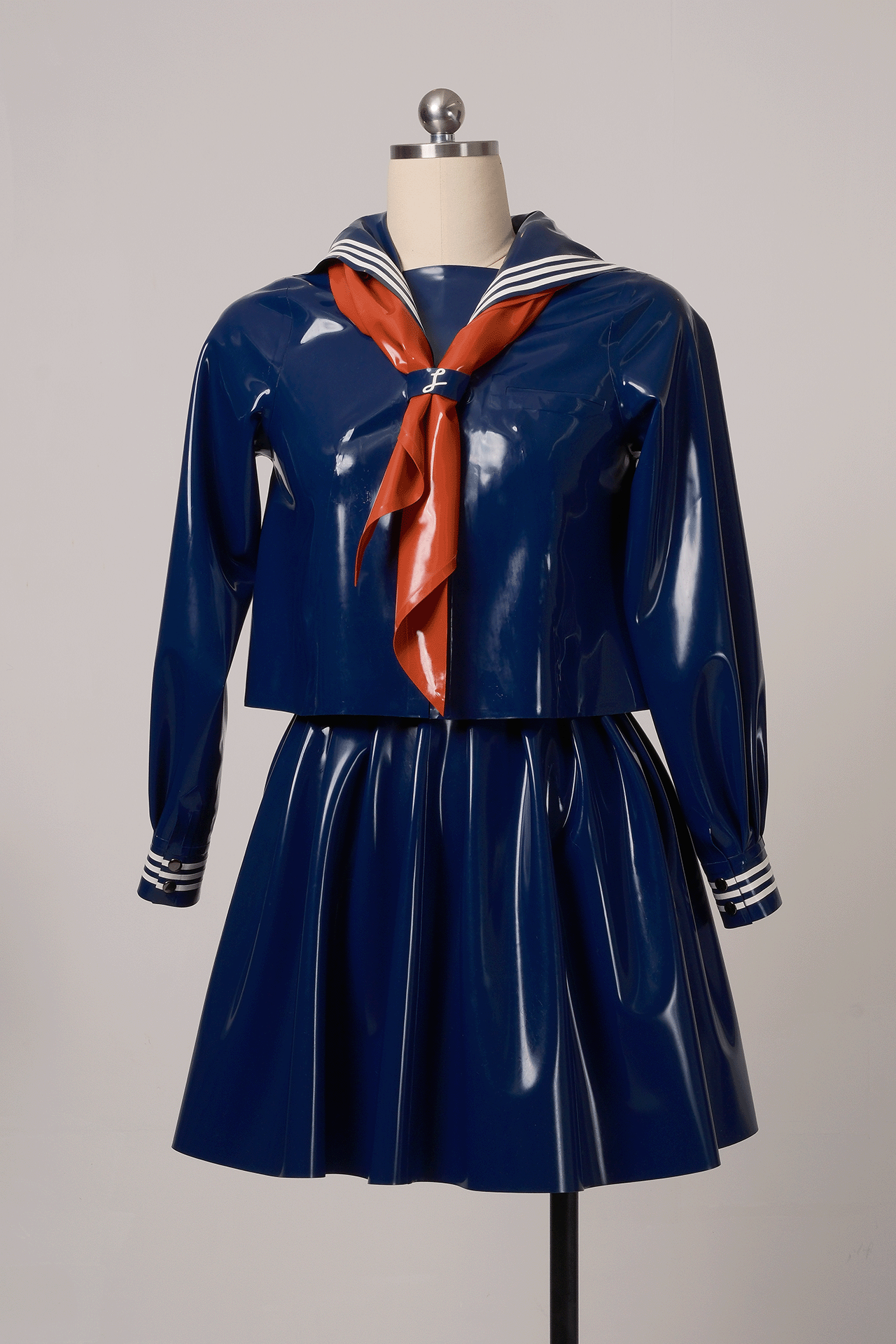 やすみん◎　夏・冬服セーラー(スカーフ) 浴衣ドレス⑦小物a 学び舎シリーズ 東京嬢 冬セーラー服（スカーフ付き） – lconic